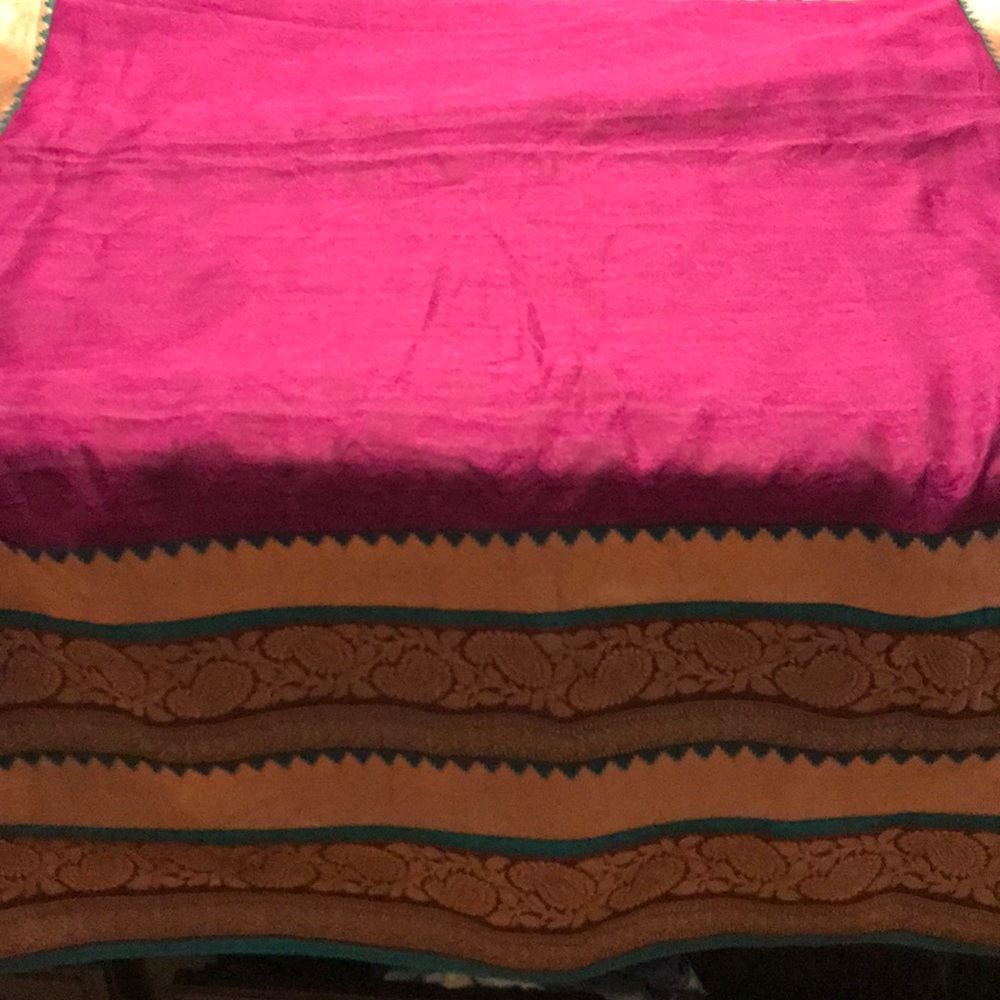 New beautiful georgette silk sari/ Saree
